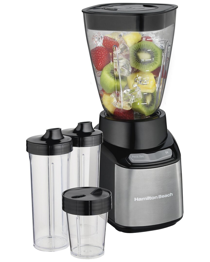 Hamilton Beach Stay Or Go Blender With Travel Cups