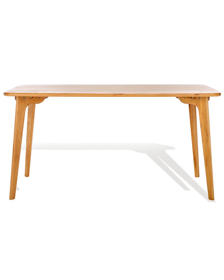 Safavieh Couture Calverton Wood Dining Table In Brown