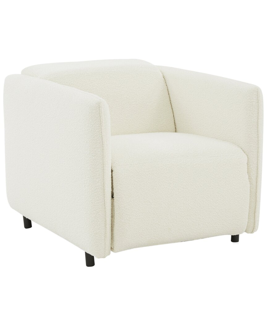 Safavieh Couture Macilena Boucle Recliner In White
