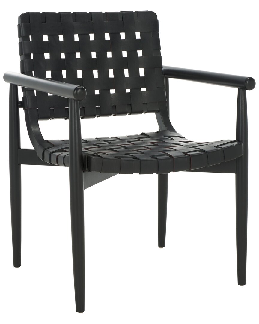 Shop Safavieh Dionne Accent Chair In Black