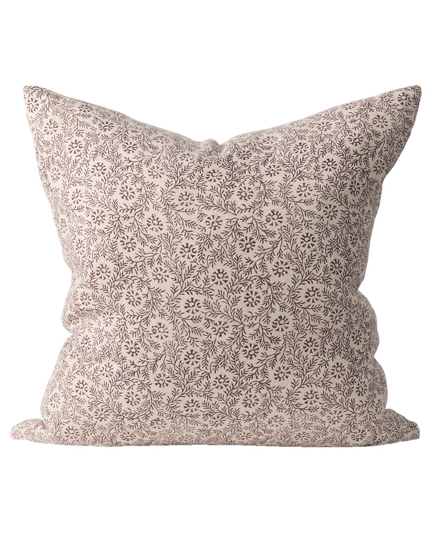 Mercana Jayne Decorative Square Linen Pillow Cover
