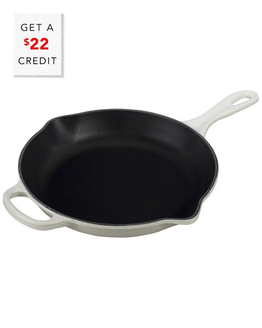 Le Creuset 10.25in Signature Iron Handle Skillet With $22 Credit