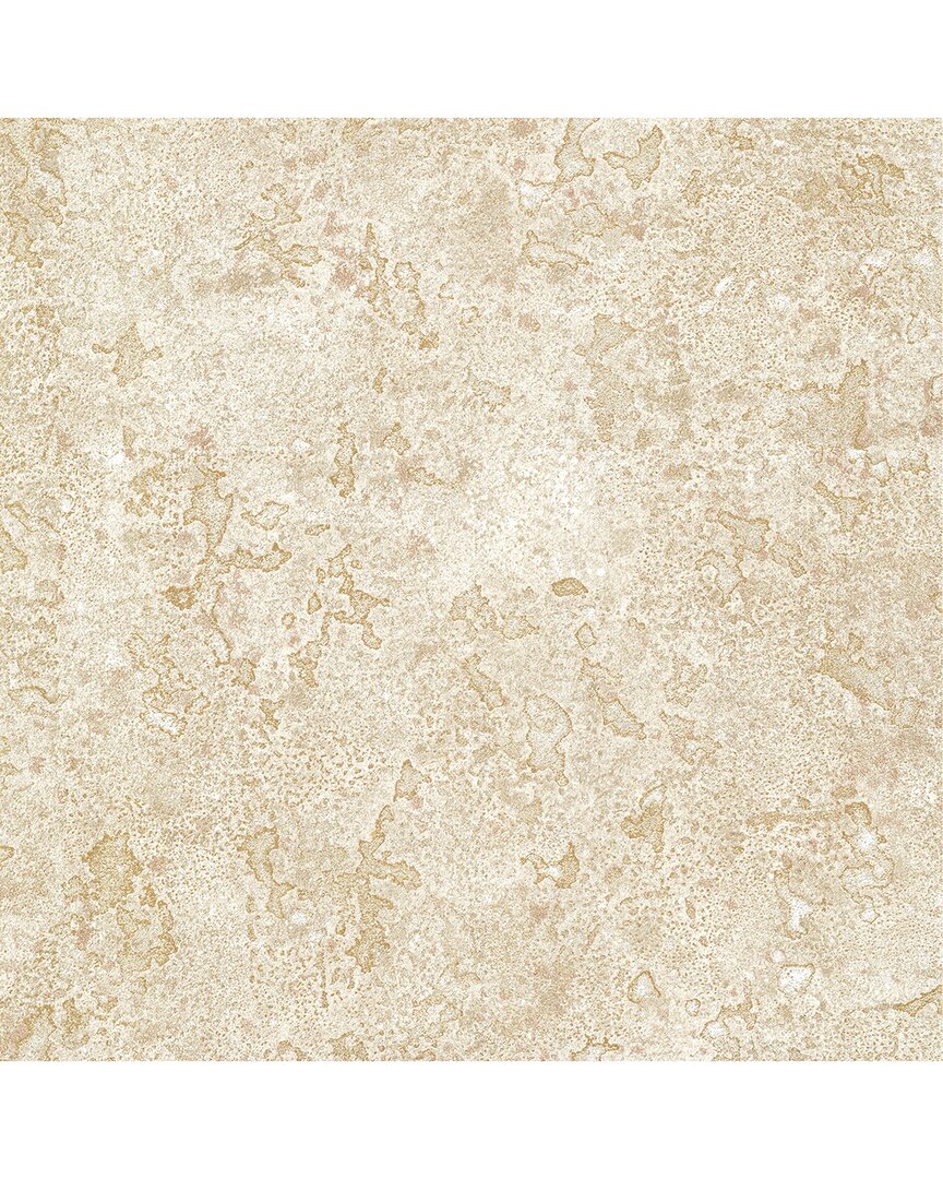 Brewster Kulta Gold Cemented Wallpaper In Multi