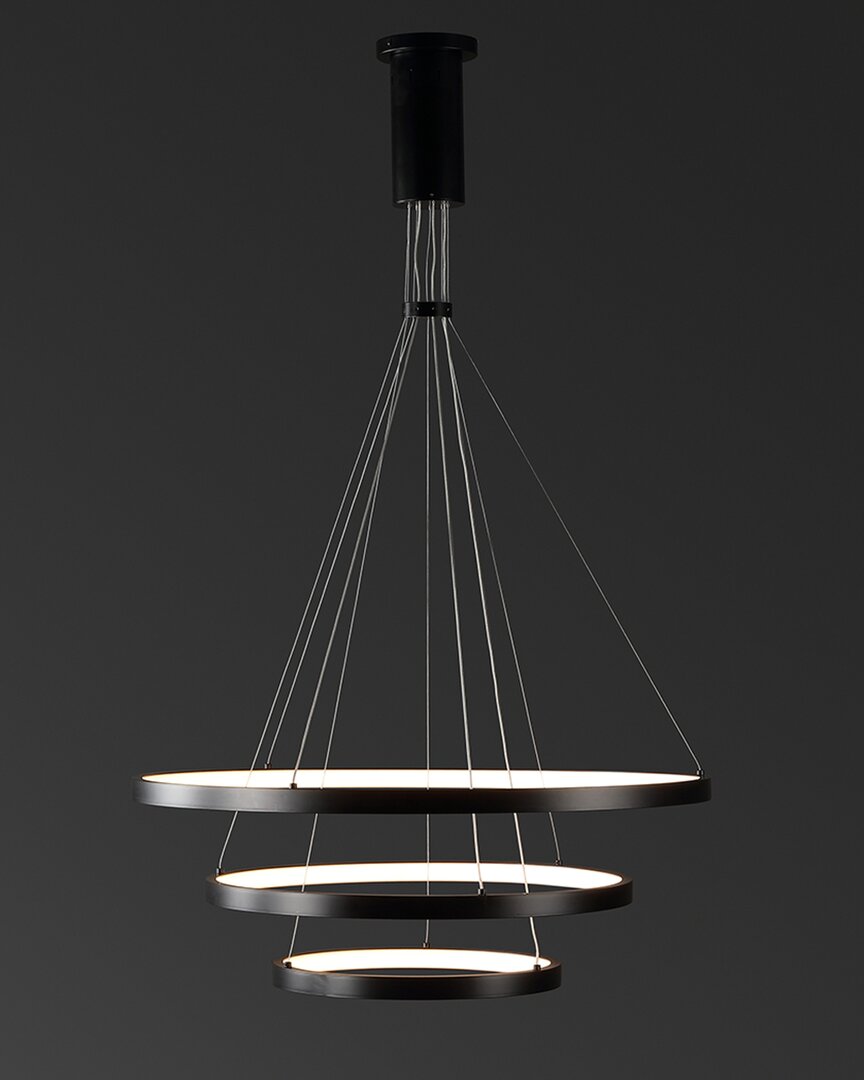 Safavieh Meranda 3-tier Chandelier In Black