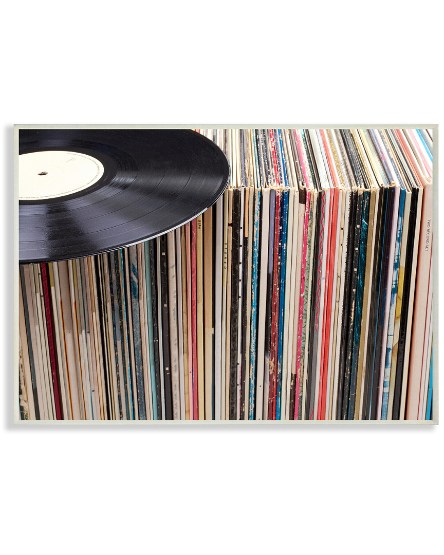 Stupell Vintage Records Display By In House Art In Multi