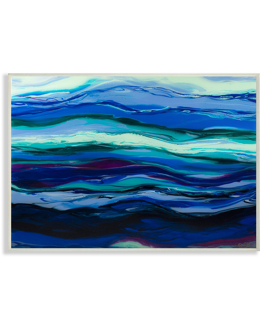 Stupell Acrylic Resin Shadow Twilight Movement Abstract By Barbara Bilotta