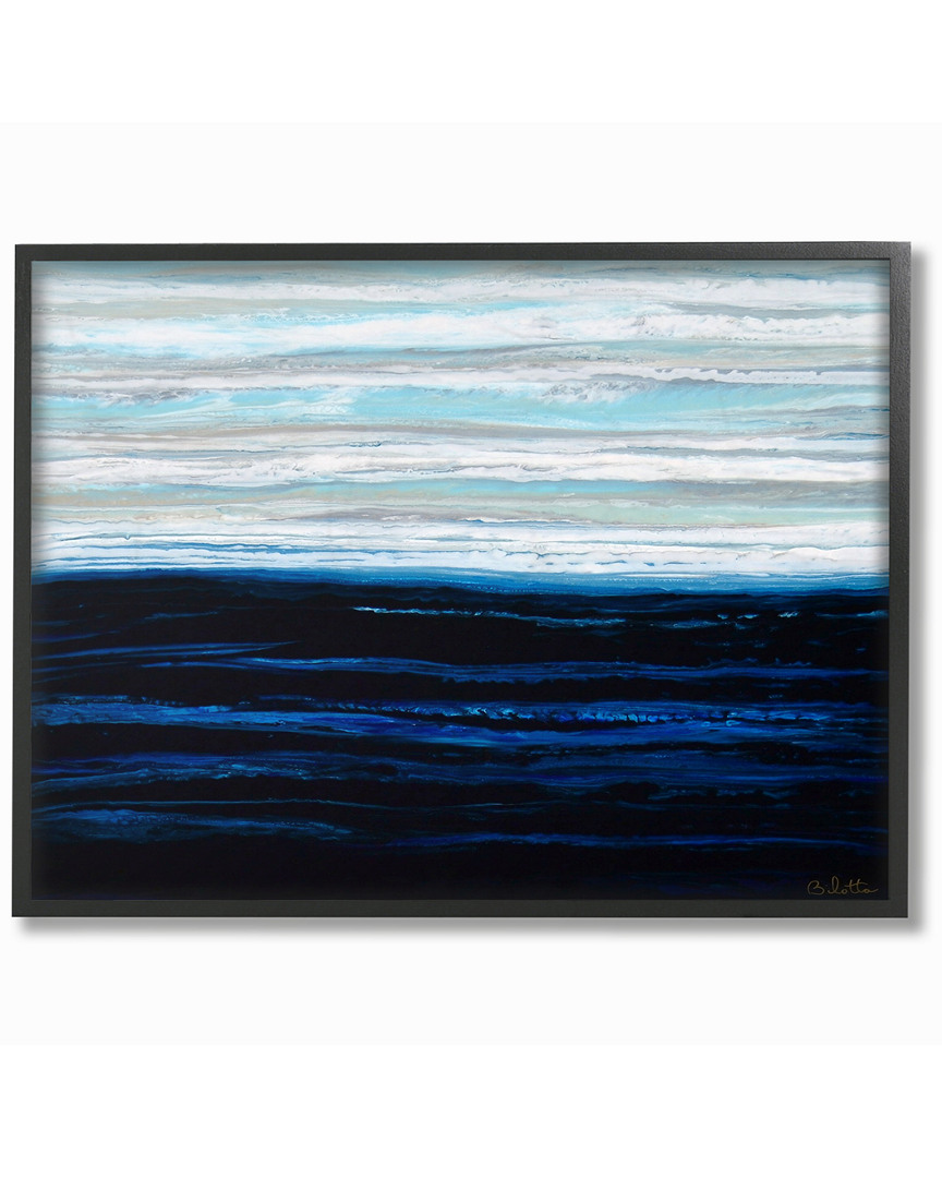 Stupell Acrylic Resin Sky Clouds Wind Abstract By Barbara Bilotta Framed Art