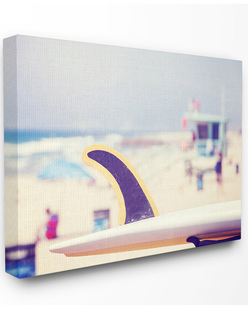 Stupell Surfboard On Beach Photograph