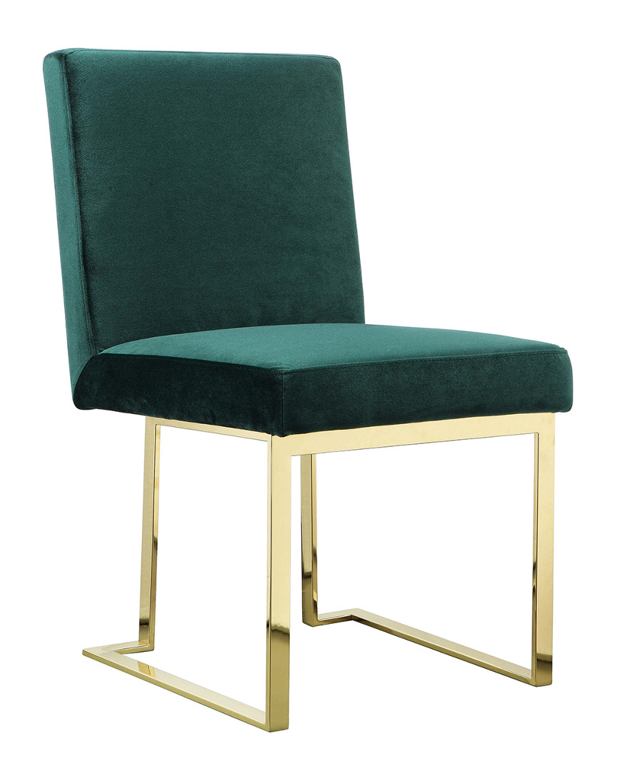 Pangea Home Set Of 2 Gold Dexter Side Chairs