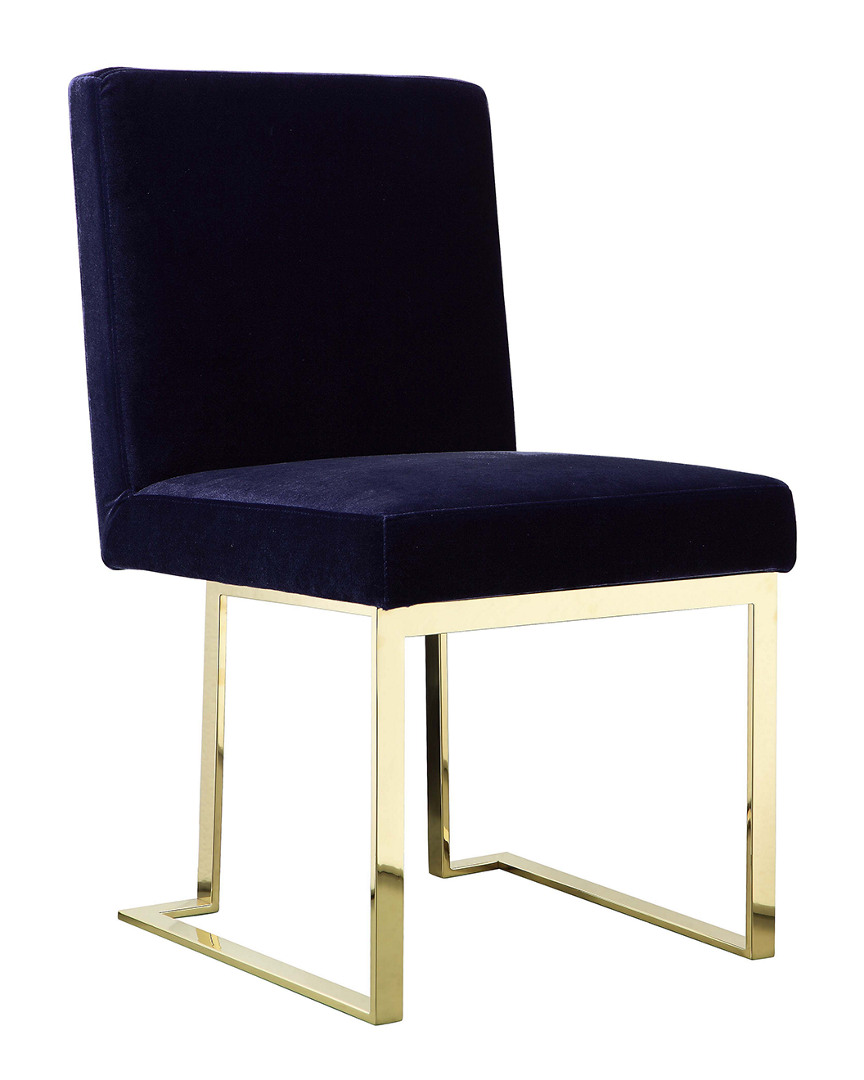 Shop Pangea Home Set Of 2 Gold Dexter Side Chairs