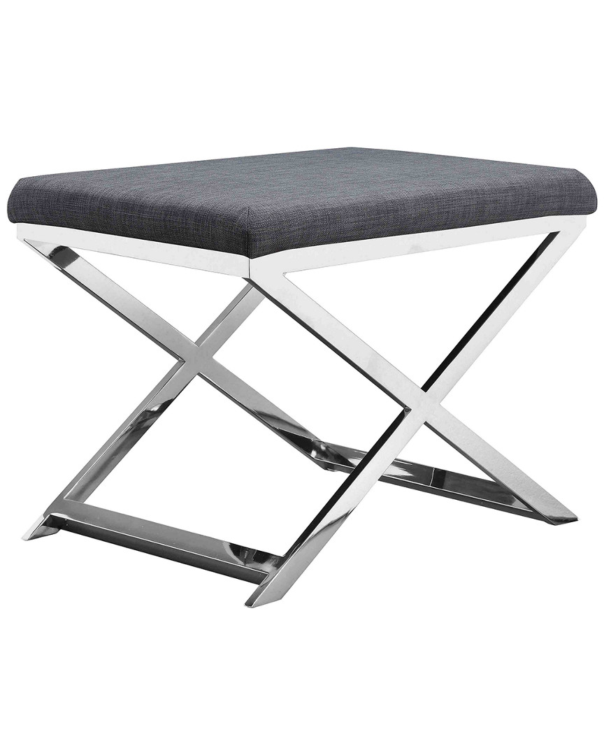 Pangea Home Lexi Stool In Gray