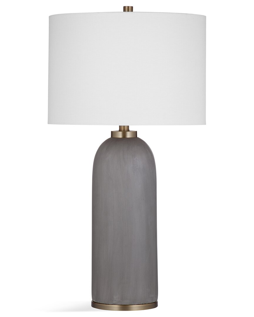 Bassett Mirror Azalea Table Lamp In Grey