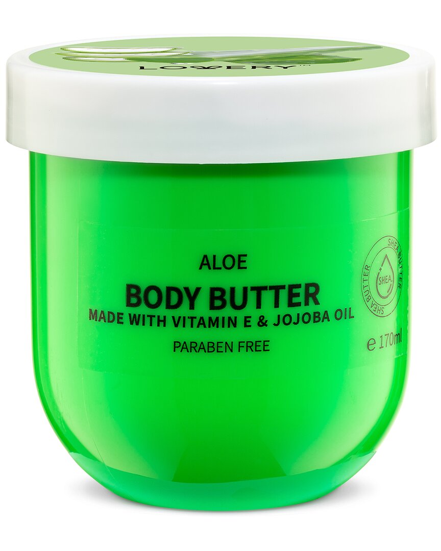 Lovery Aloe Body Butter - Ultra Hydrating Shea Butter Body Cream, Whipped Lotion In Green