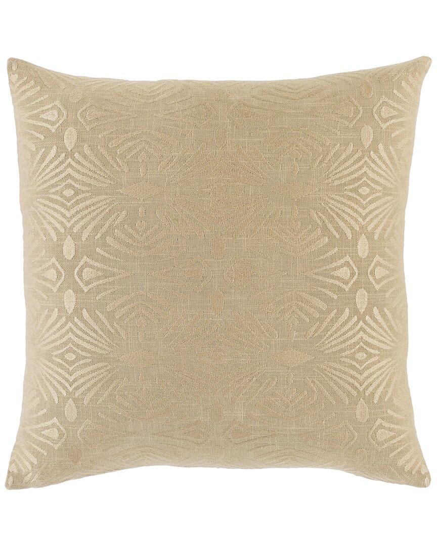 Surya Accra Down Pillow Kit In Khaki