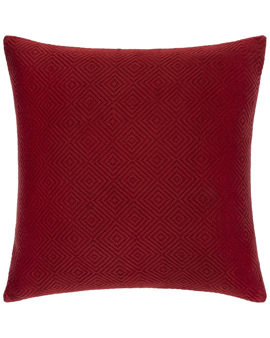 Surya Camilla Polyester Pillow In Coral