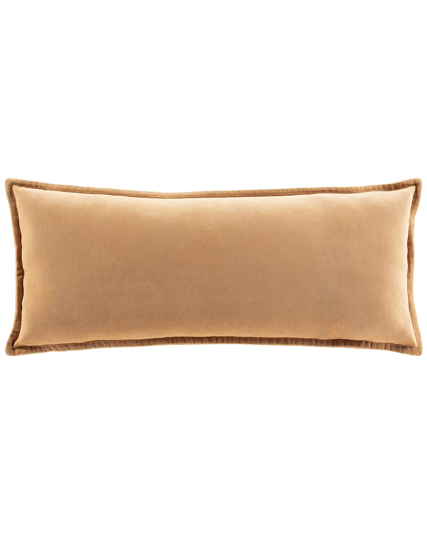 Surya Cotton Pillow Cover In Camel