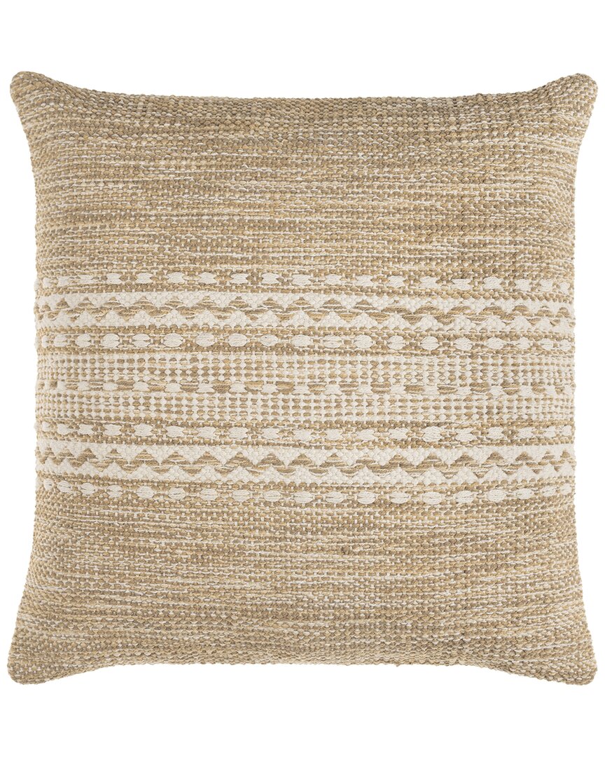Surya Ethan Pillow Cover In Cream