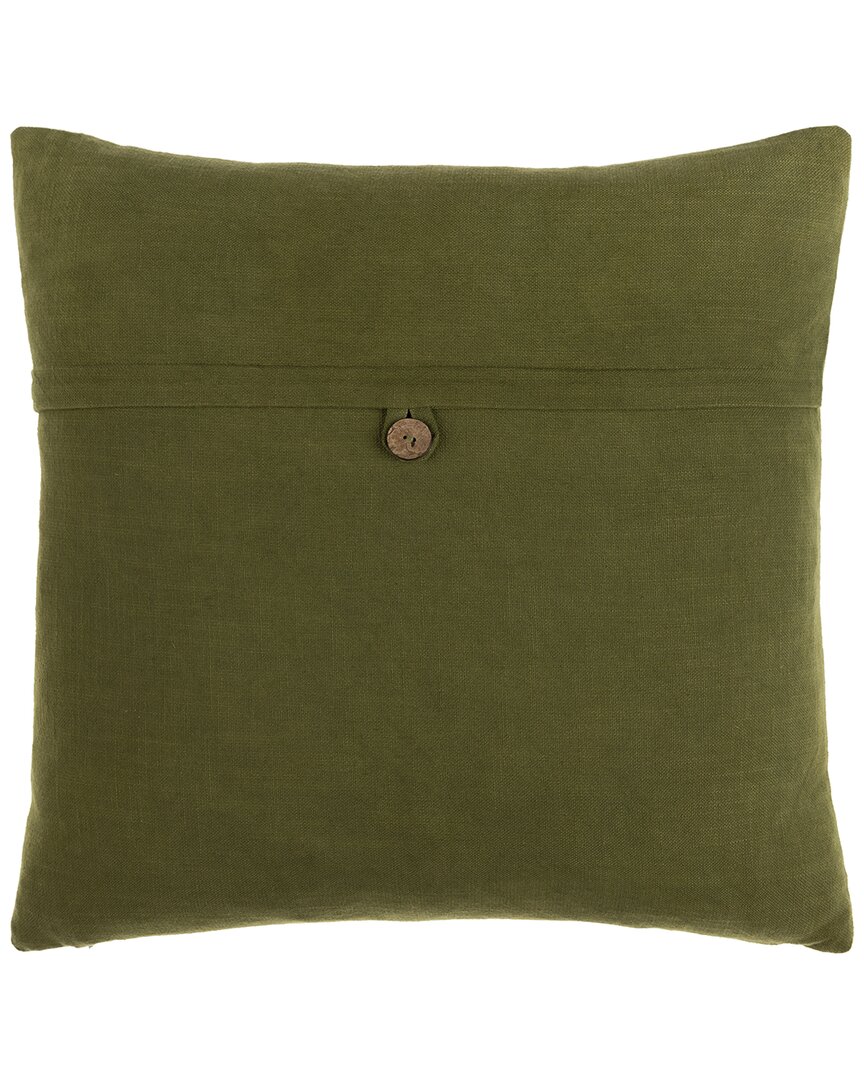 Surya Penelope Polyester Pillow In Green