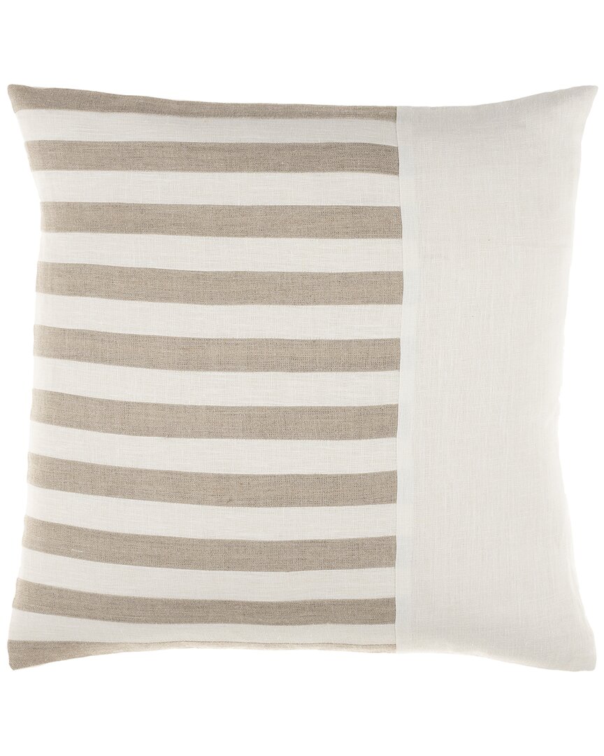 Surya Roxbury Down Pillow In Cream