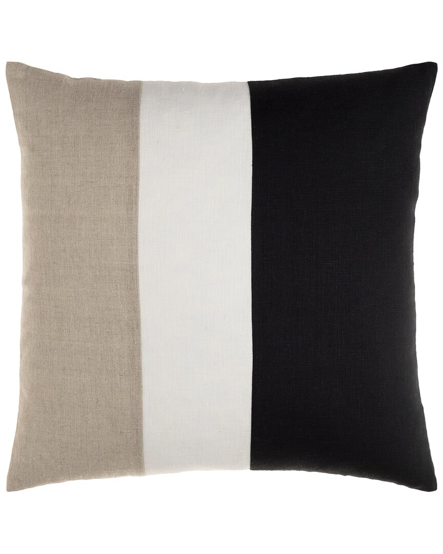 Surya Roxbury Down Pillow In Black