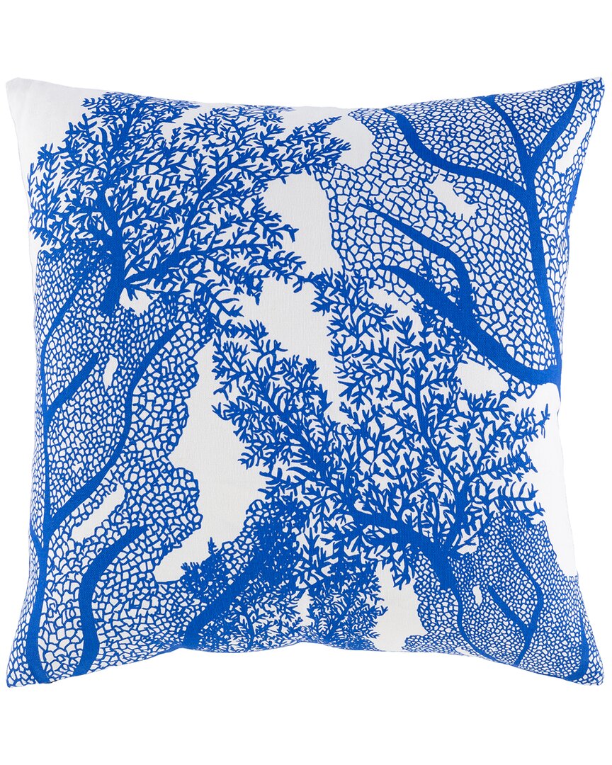 Surya Sea Pillow In Blue