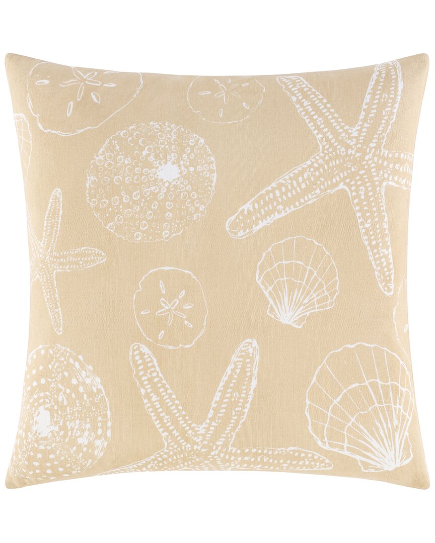 Surya Sea Down Pillow In Beige