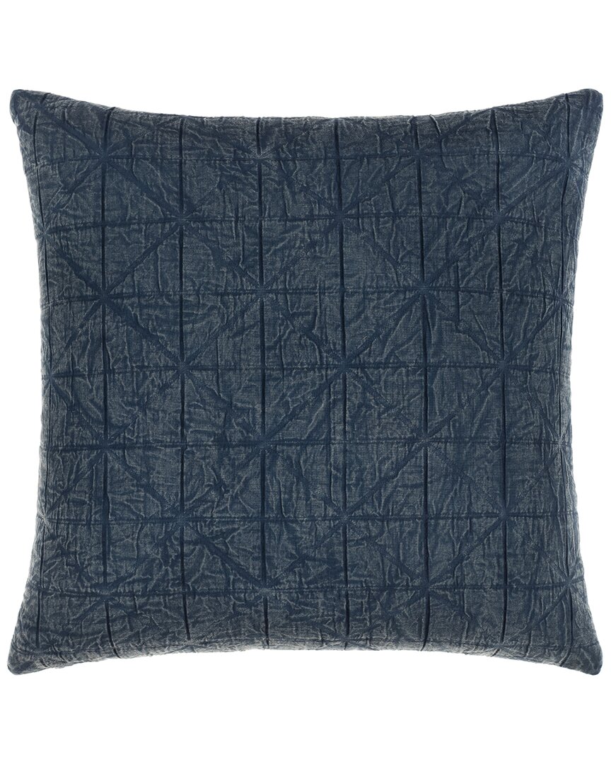 Shop Surya Winona Pillow Cover In Navy