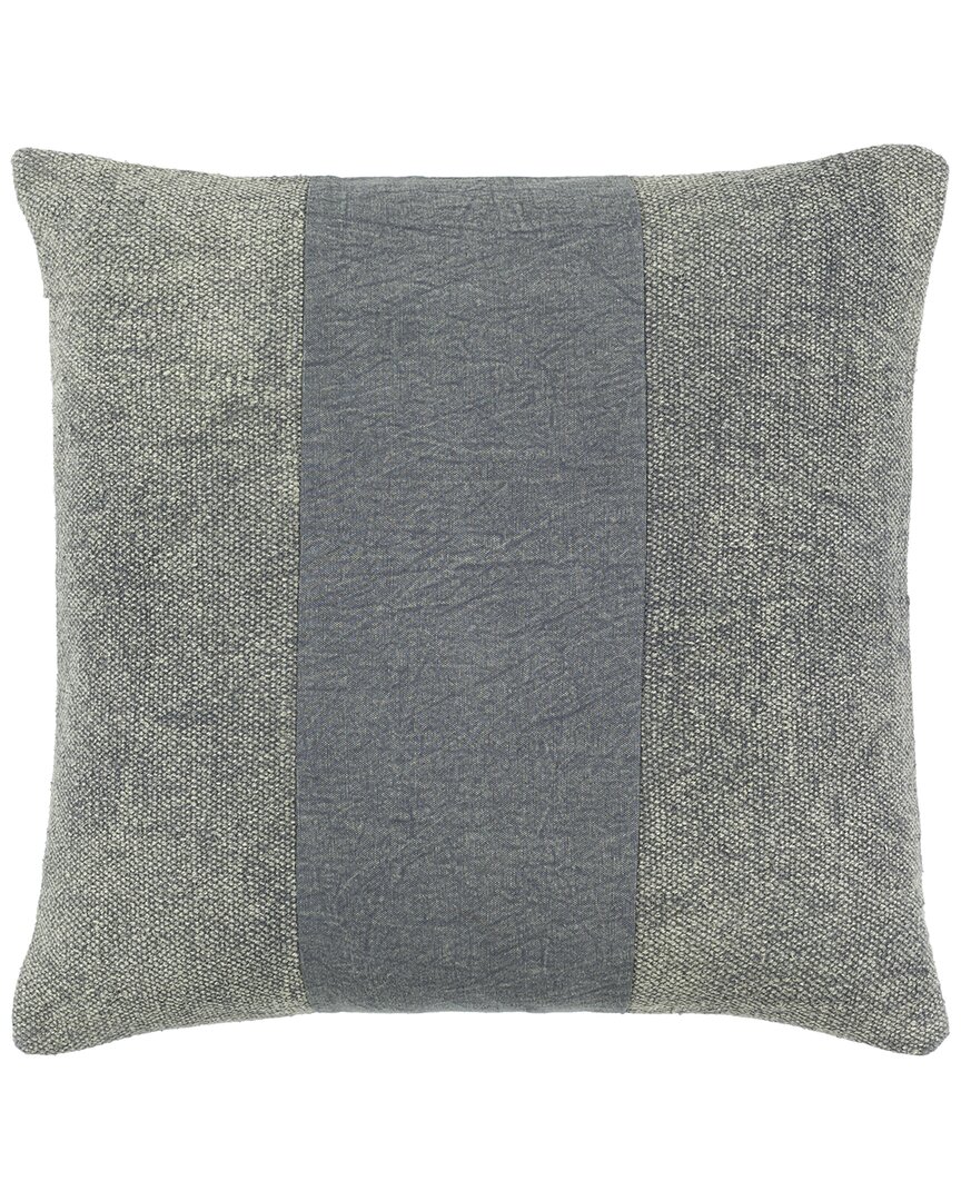 Surya Washed Down Pillow In Gray