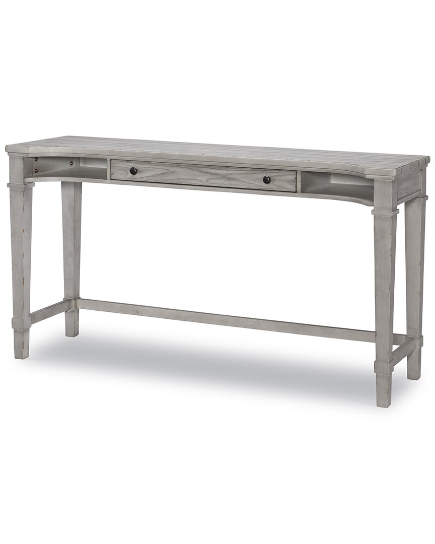 LEGACY CLASSIC LEGACY CLASSIC BELHAVEN SOFA TABLE / DESK IN WEATHERED PLANK FINISH WOOD