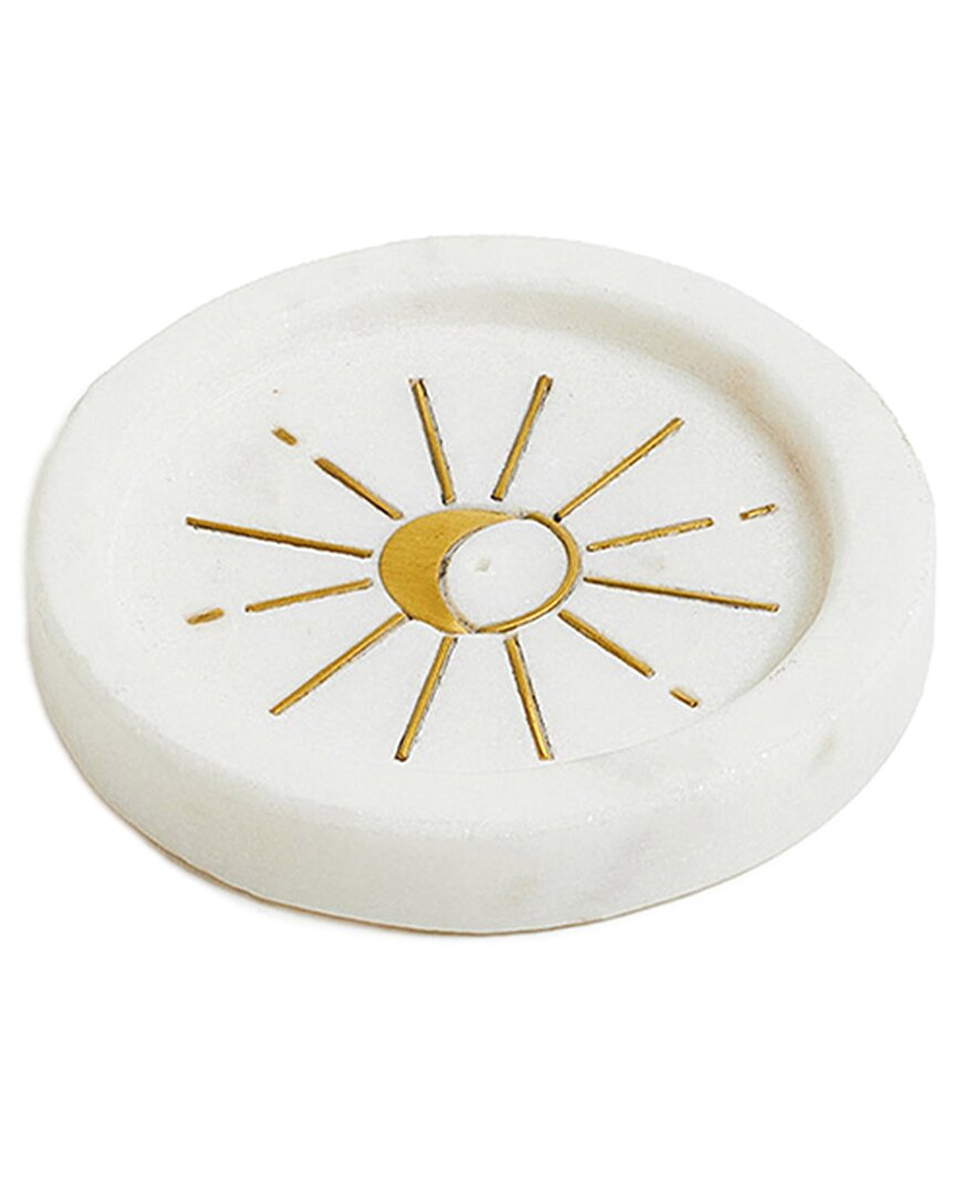 Matr Boomie Indukala Round Moon Incense Holder
