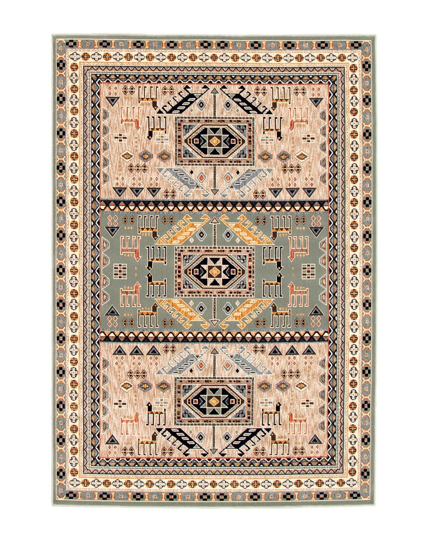 Shop Ecarpet Qashqai Traditional Geometric Rug