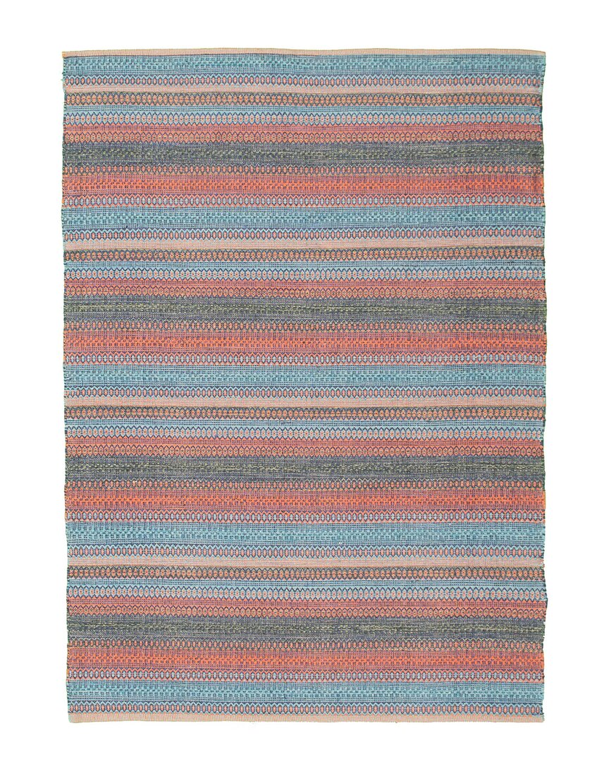 Ecarpetgallery Bold And Colorful Wool Rug In Copper