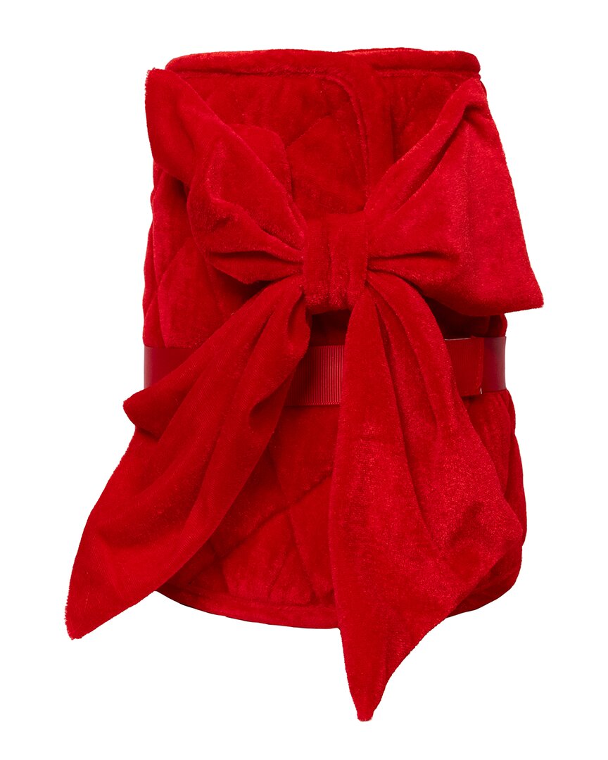 Kurt Adler 24in Red Bow Tree Collar