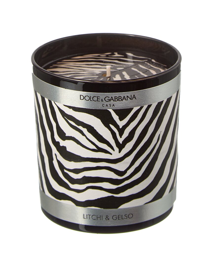 Dolce & Gabbana Scented Candle - Lychee And Mulb In Brown