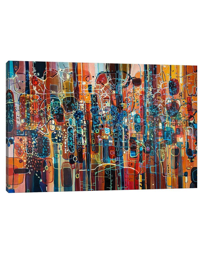 Icanvas Wild Red By Rebecca Moy Wall Art