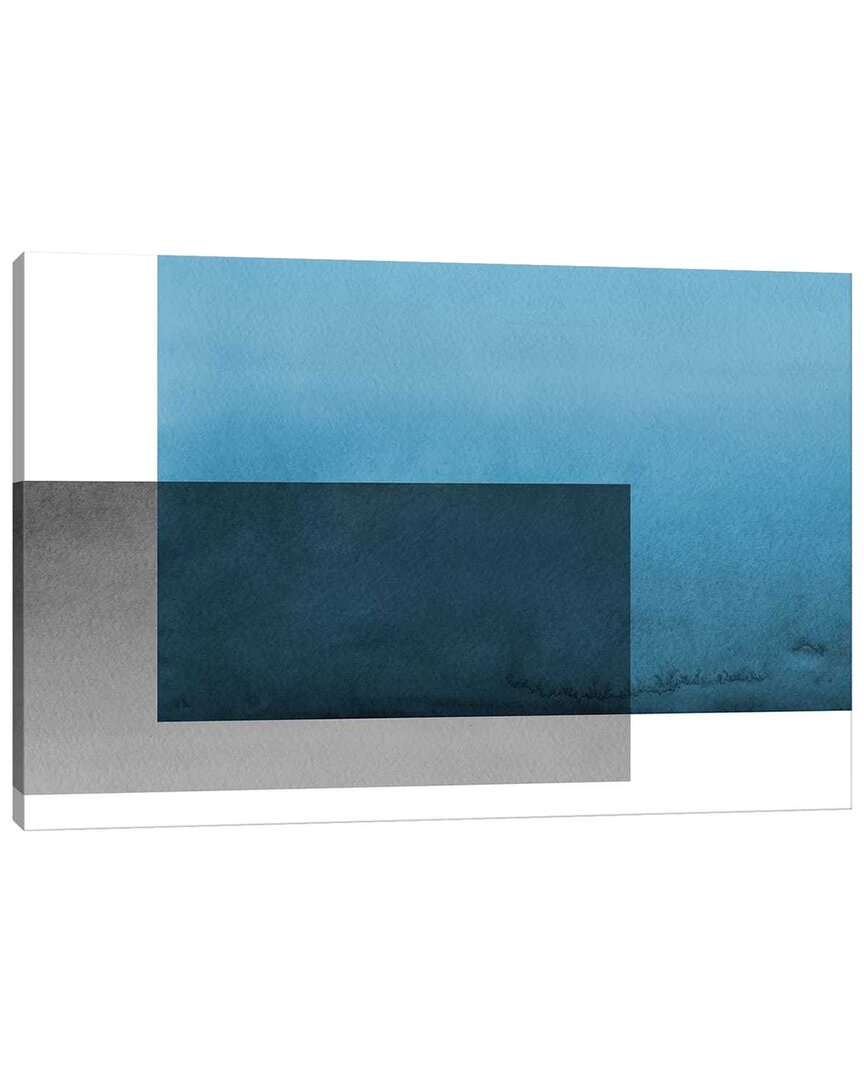 Icanvas Colorblock Blue Gray By The Maisey Design Shop Wall Art