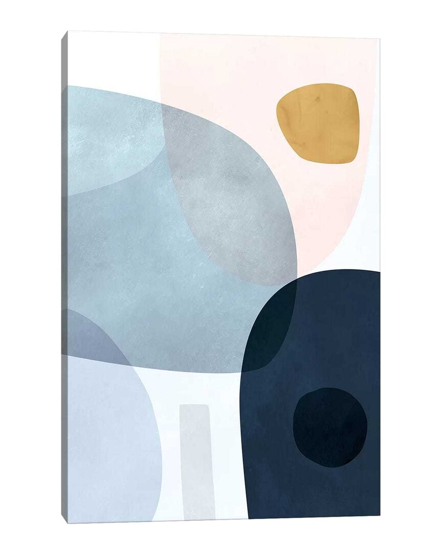Icanvas Gold Monde Ii By Victoria Borges Wall Art