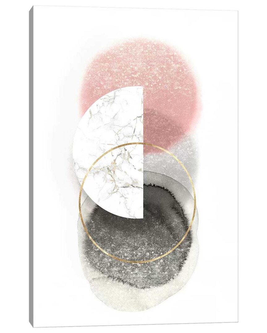 Icanvas Blushing Geo Iii By Isabelle Z Wall Art