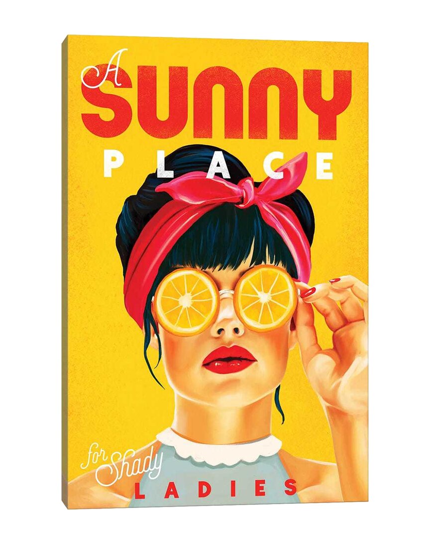 Shop Icanvas Sunny Shady Lady By The Whiskey Ginger Wall Art