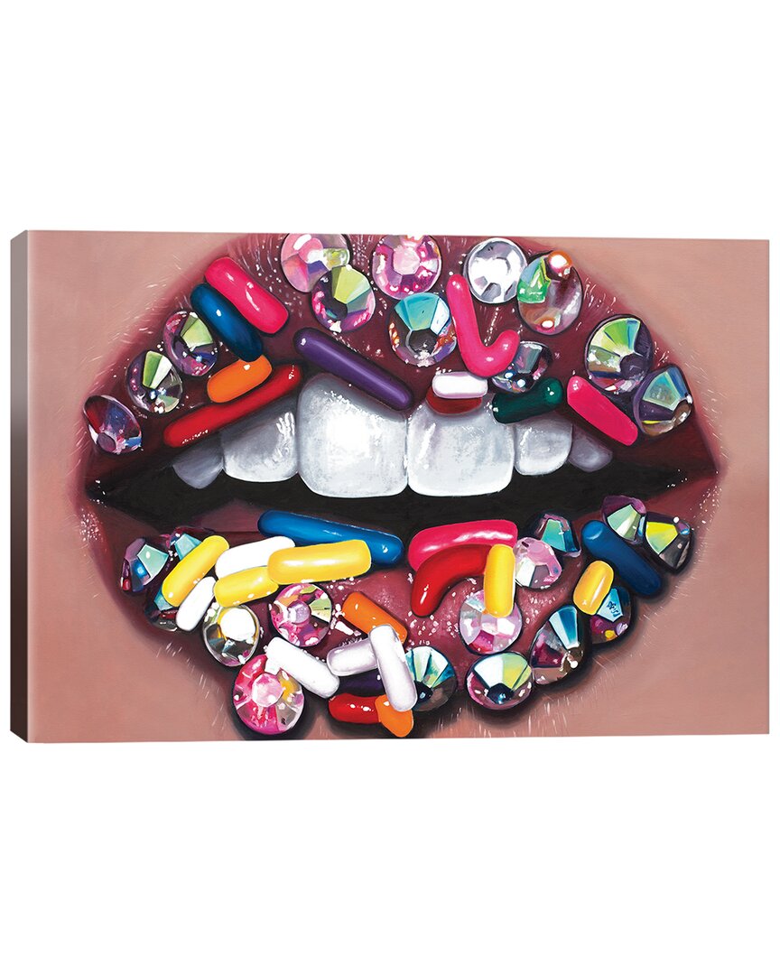 Shop Icanvas Candy Lips By Julia Ryan Wall Art