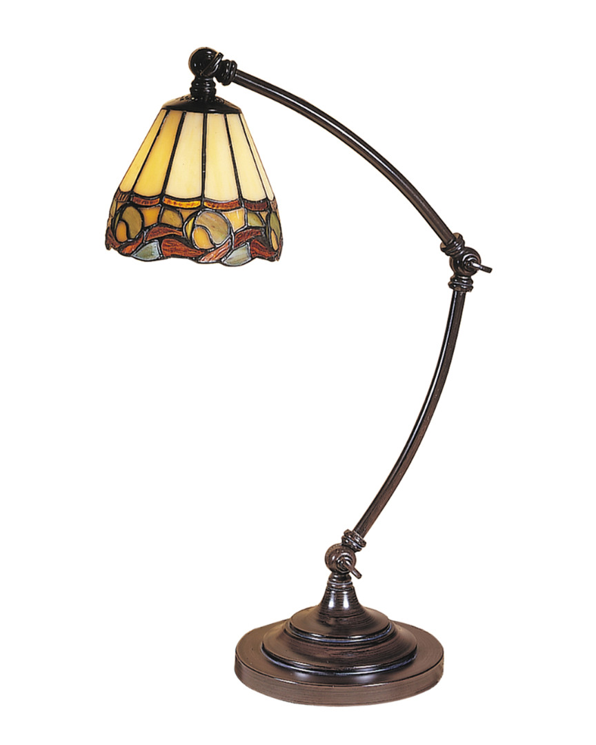 Dale Tiffany Ainsley Desk Lamp In Multi