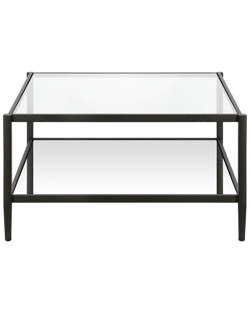 Abraham + Ivy Hera Square Coffee Table In Black