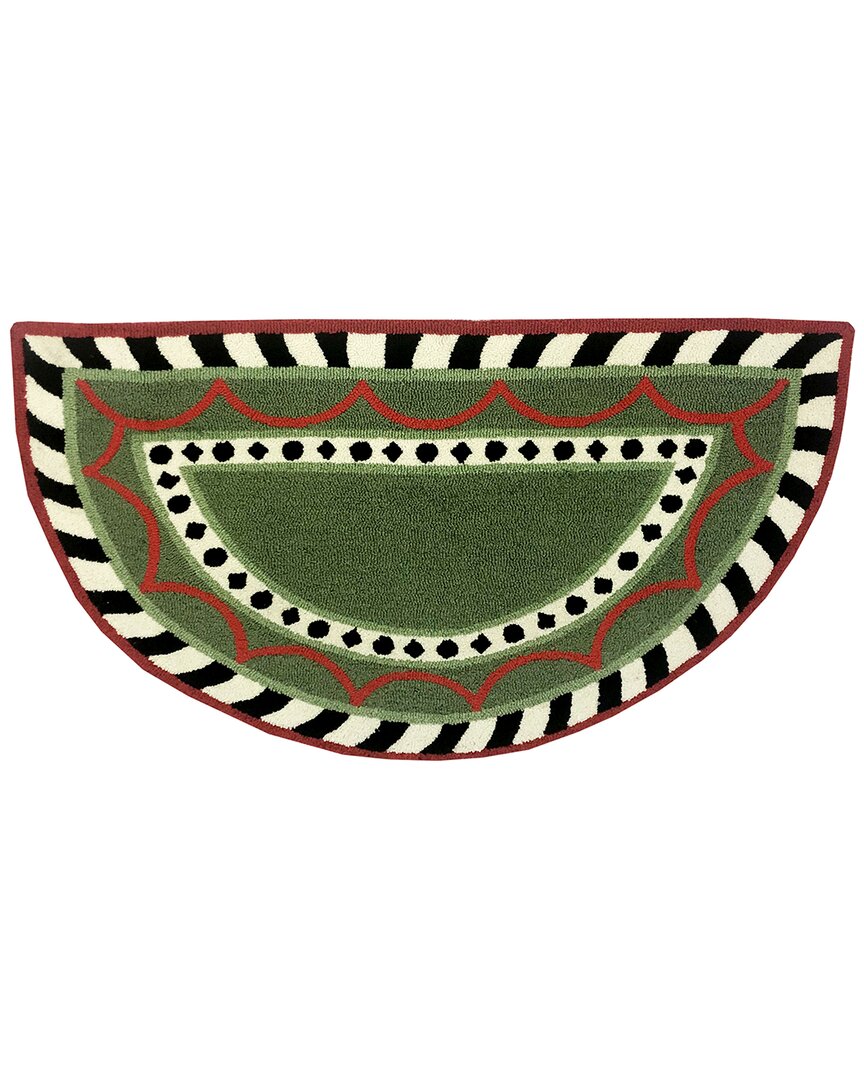The Rug Market Harper 24x36in Doormat In Green