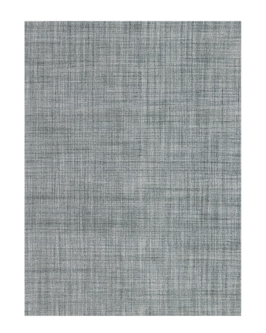 Ar Rugs Layla Hand-tufted Wool Rug In Blue