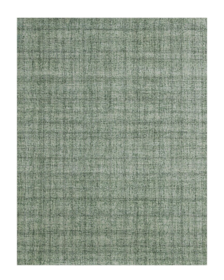 Ar Rugs Layla Hand-tufted Wool Rug In Green
