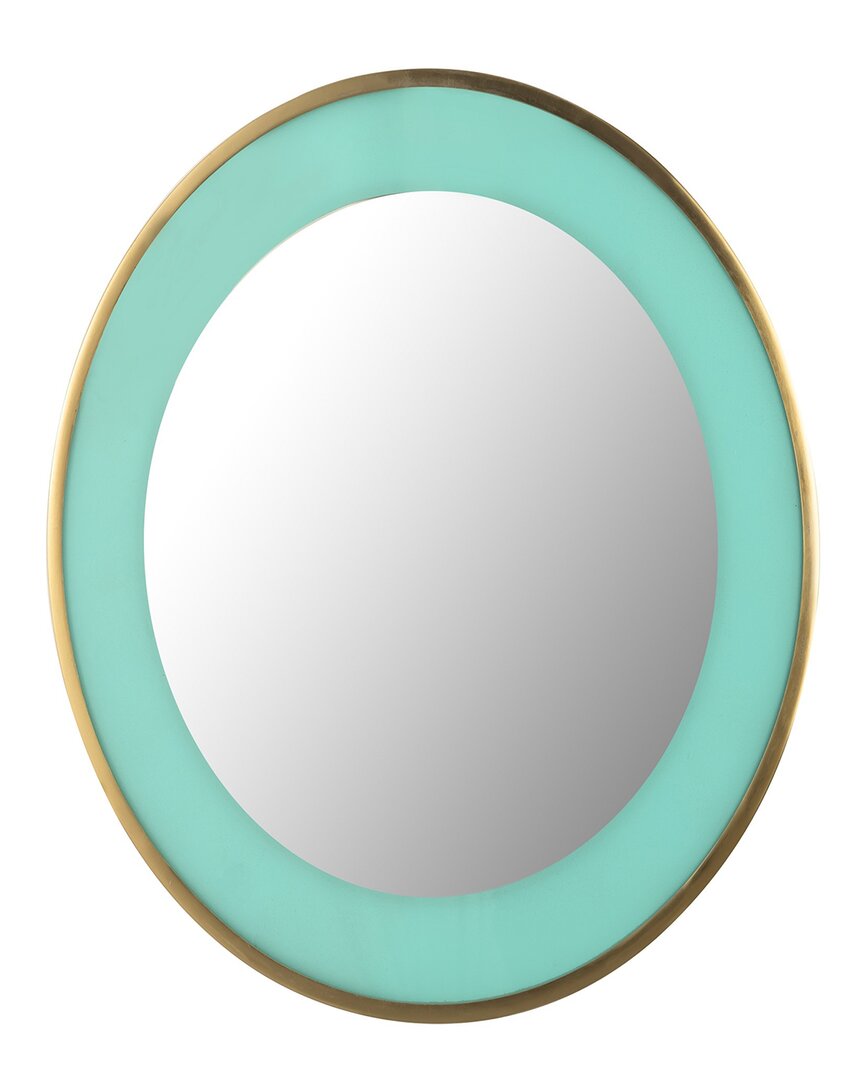 Tov Lucille Mirror In Turquoise