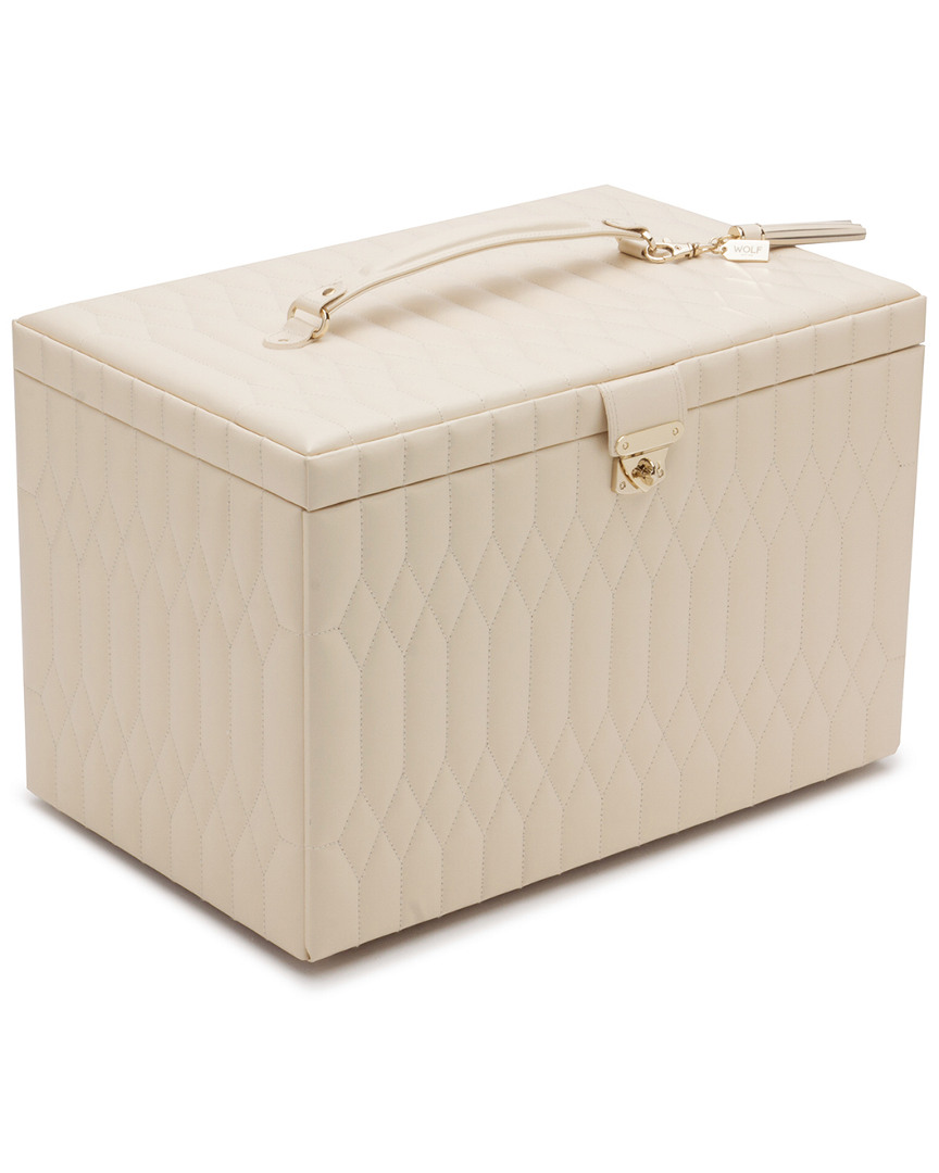 Wolf 1834 Caroline Extra Large Leather Jewelry Case