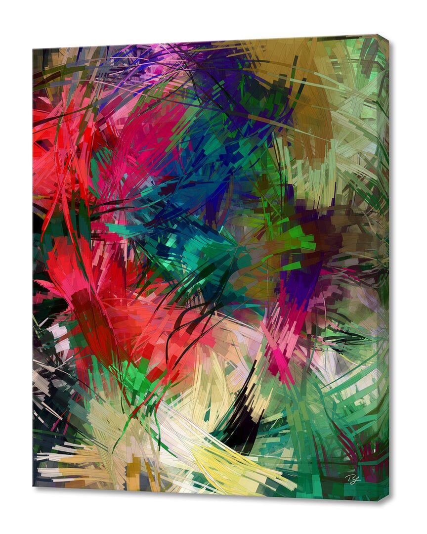 Curioos Throw Some Paint At The Wall Wall Art
