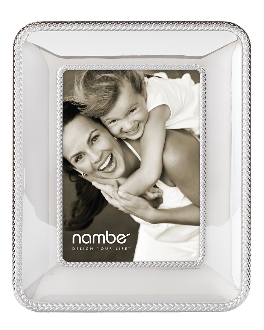 Nambe Nambé Braid 5x7in Frame In Metallic
