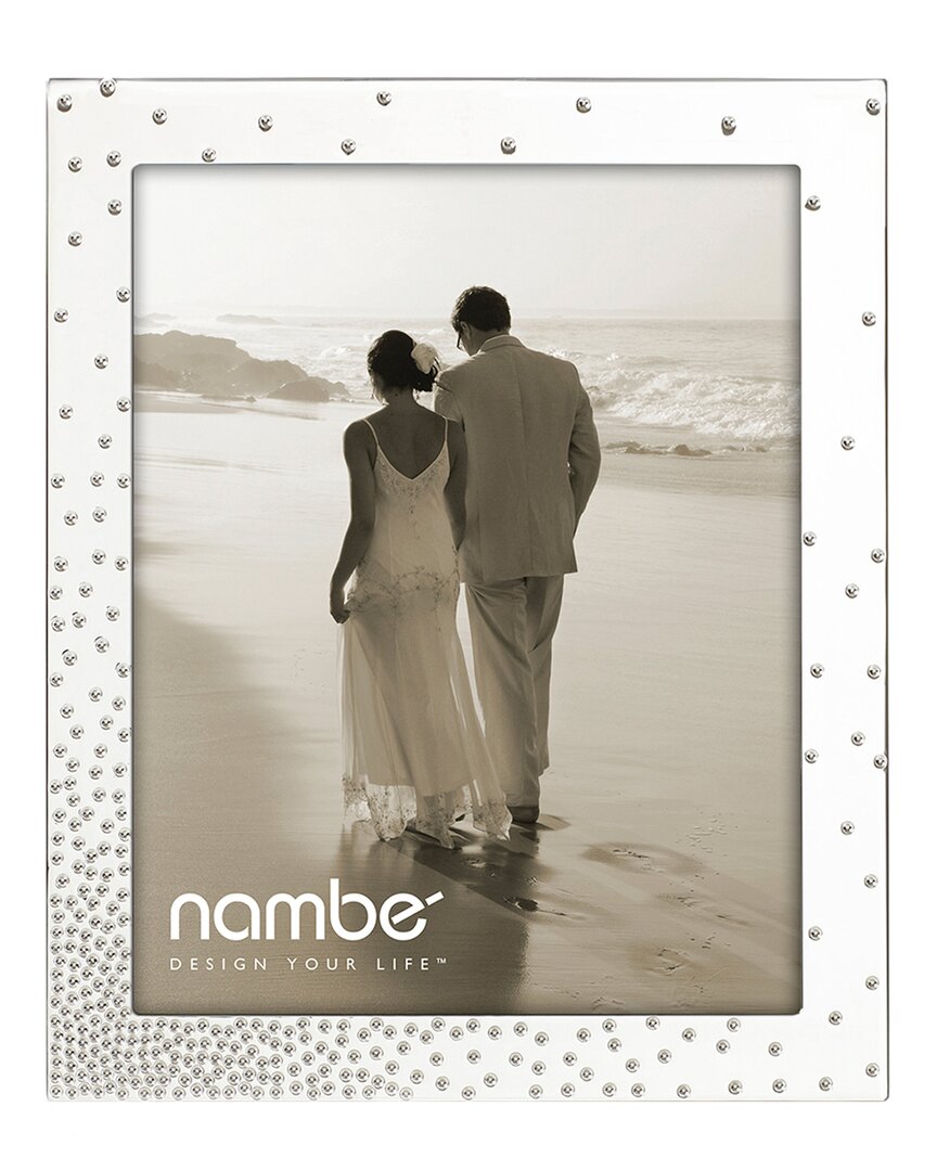 Nambe Nambé Dazzle 8x10 Frame In Gray